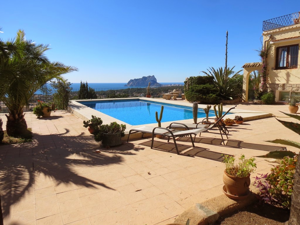 CB Property Sales: Amazing Sea Views from this Villa for sale in Benissa