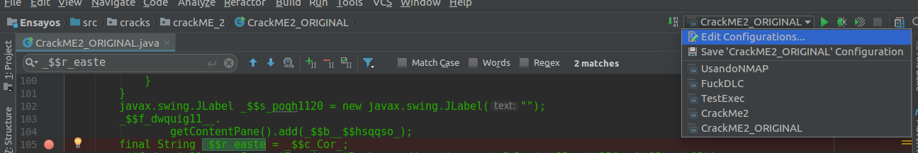 INIT DEBUG