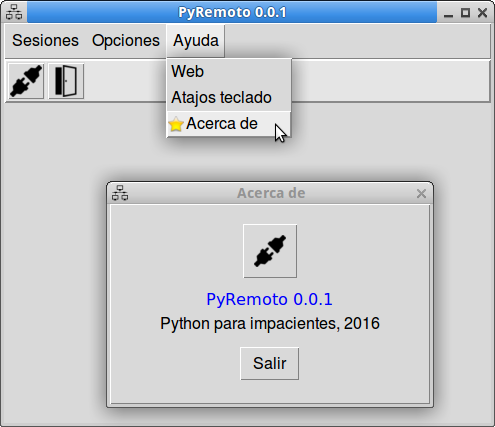 Python 3 para impacientes: Menús, barras de herramientas y de estado en ...