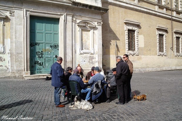 Roma, Piazza San Callisto Roma, Piazza San Callisto