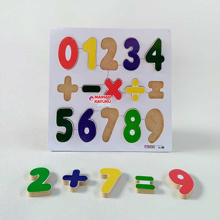 Puzzle Chunky Angka