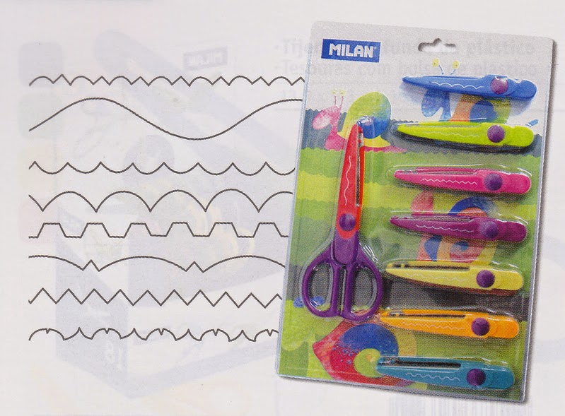 La costurera entrometida Tijeras zigzag