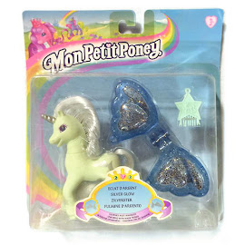 My Little Pony Silver Glow Unicorn Ponies with Magic Wings G2 Pony