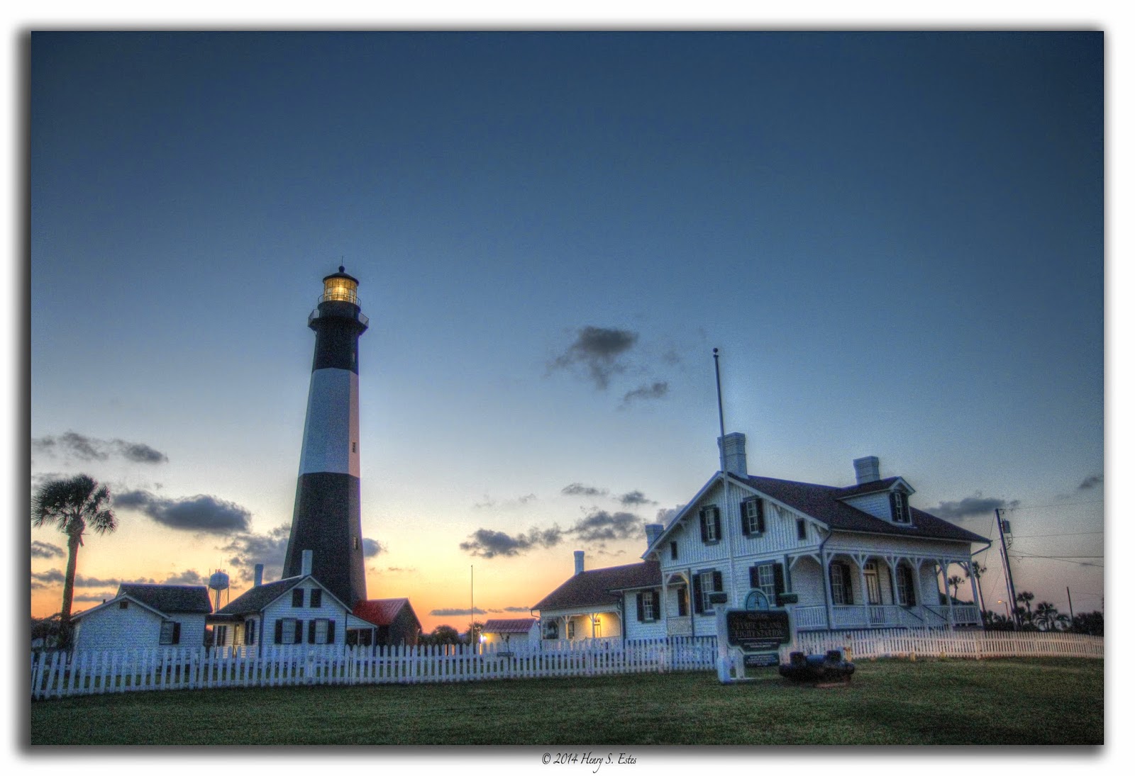 Tybee Lighthouse at Sunset