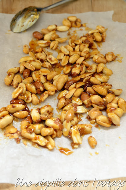 Cookies aux cacahuètes caramélisées (sans oeuf)