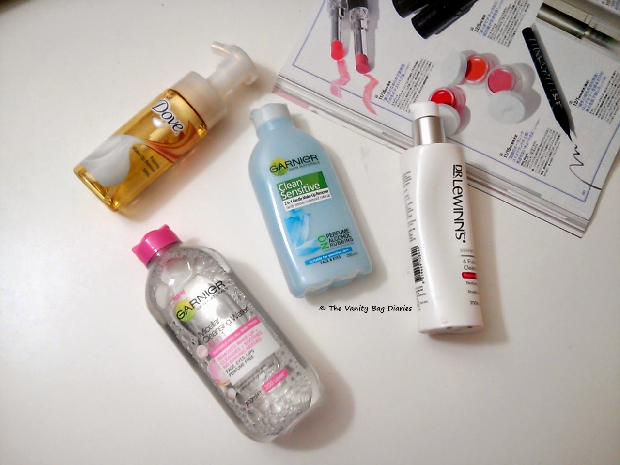 The Vanity Bag Diaries 4 Different Types of Makeup Removers