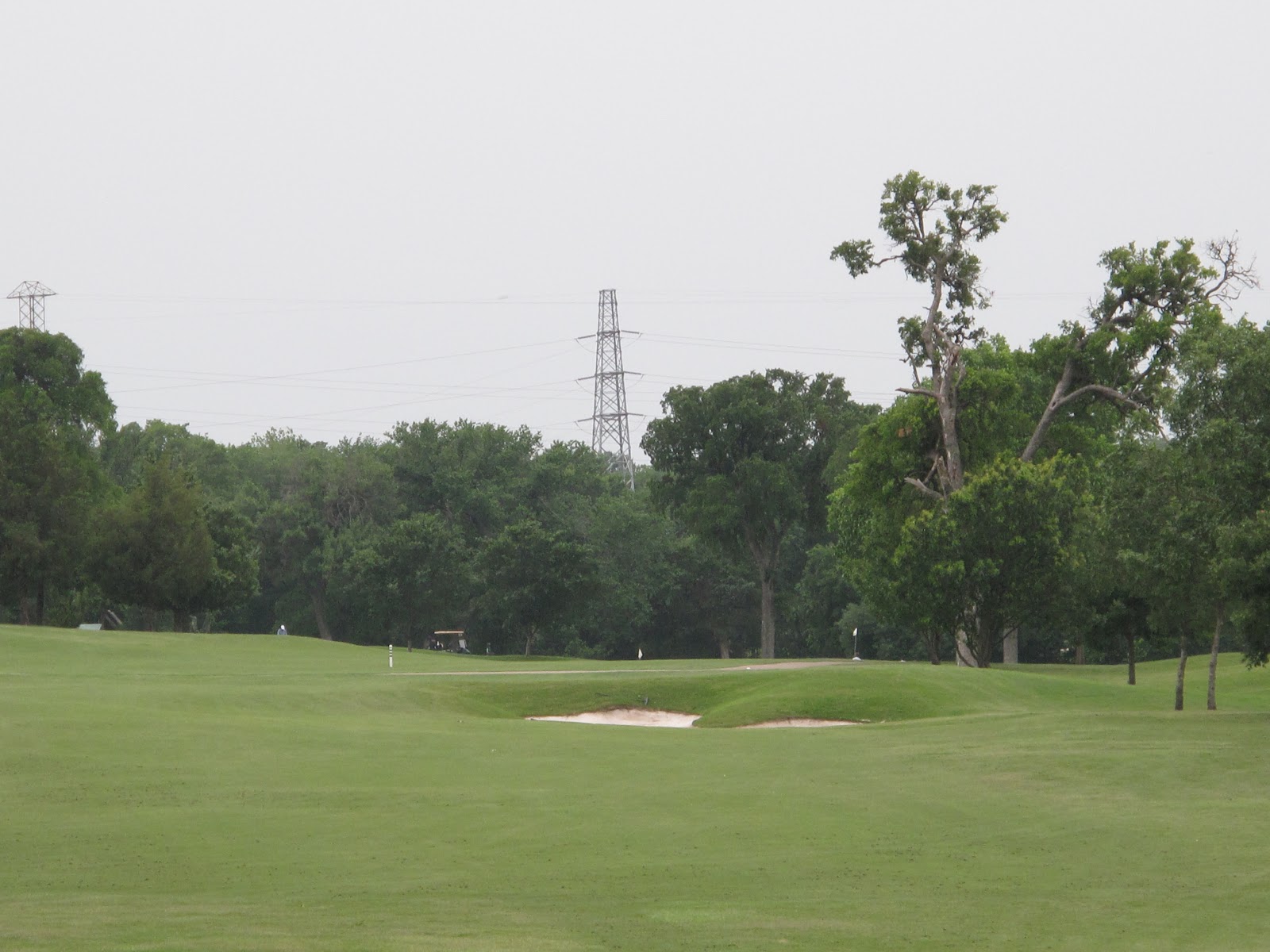 Divots Throughout Dallas Cedar Crest Golf Course