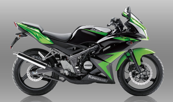 Warna dan strriping baru Kawasaki Ninja 150RR 2014 . . . . update terus 