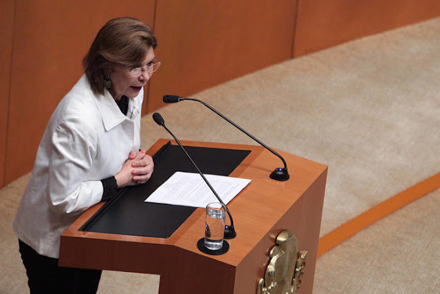 Senadora del PRD lanza iniciativa para eliminar pensiones vitalicias a expresidentes