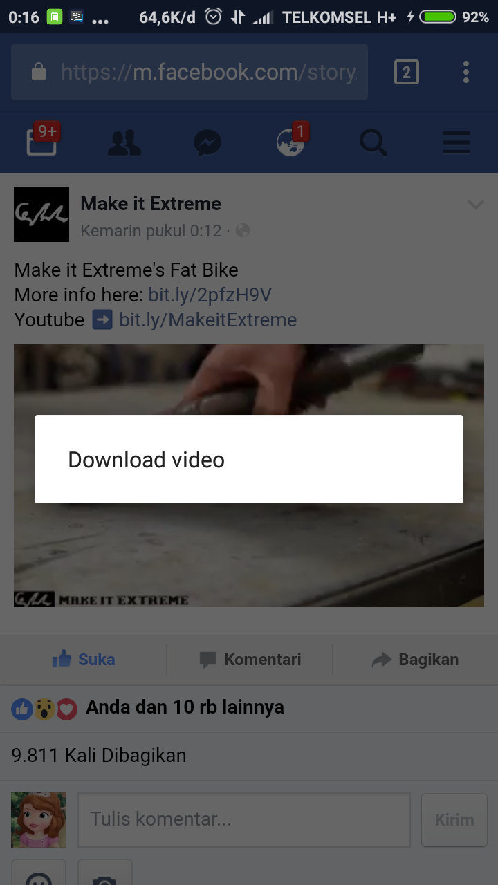 cara men facebook toolbar cara men facebook toolbar