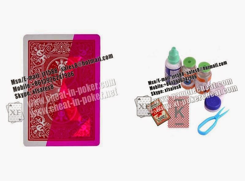 XF USA Bicycle paper makred cards for contact lenses|omaha
