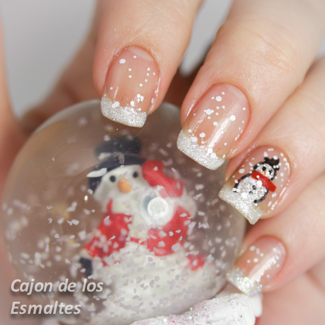 Uñas decoradas para navidad