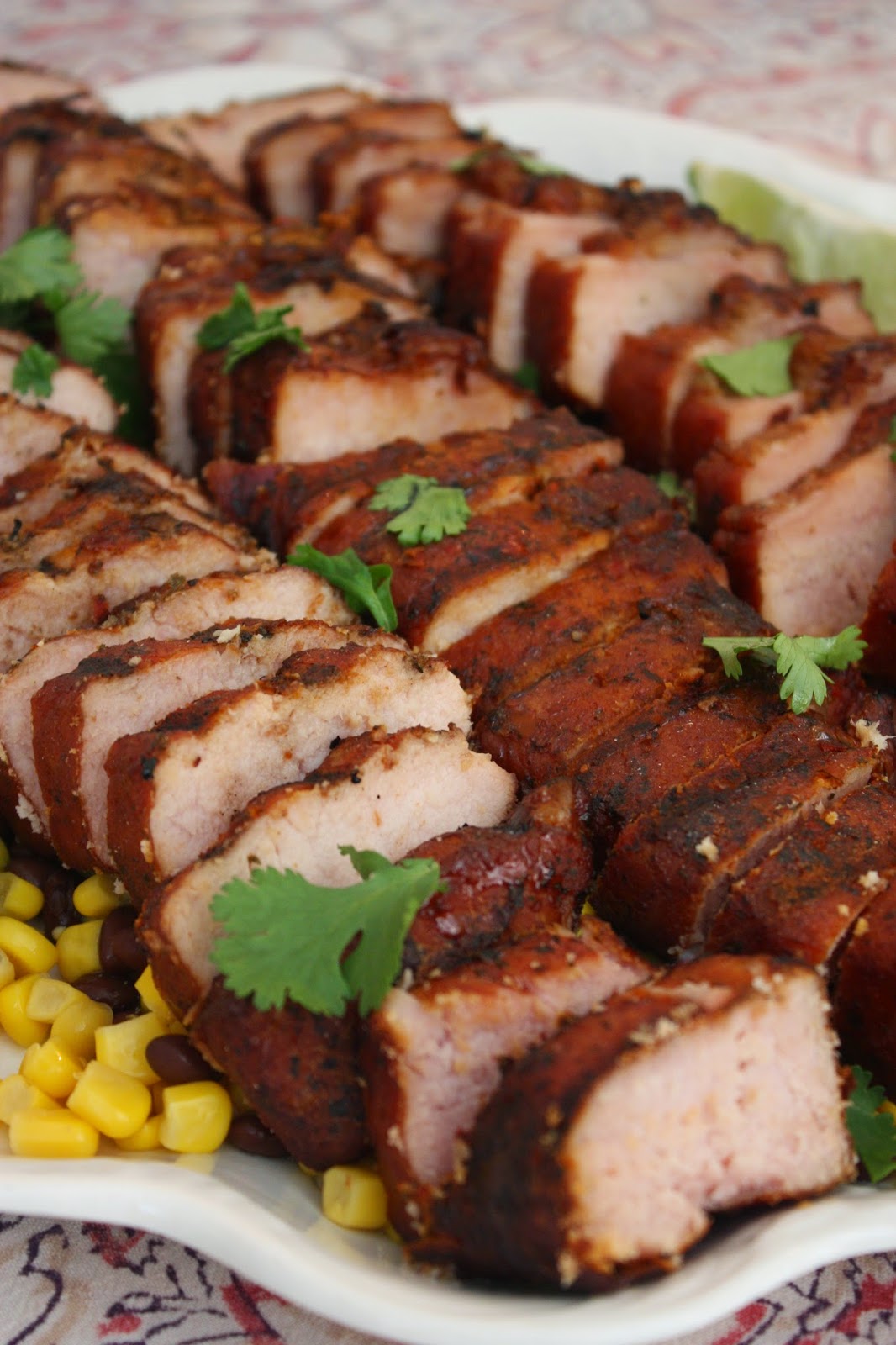 My Sweet Savannah tequila lime pork tenderloins