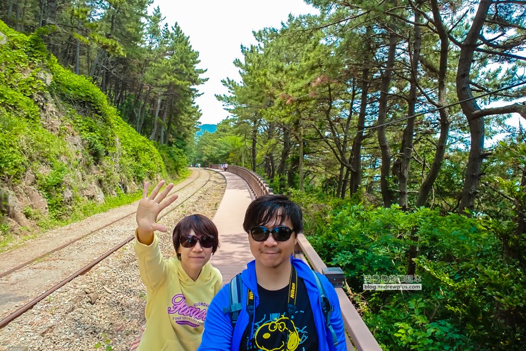 尾浦鐵路,釜山必玩景點,青沙浦紅白燈塔,松亭海水浴場