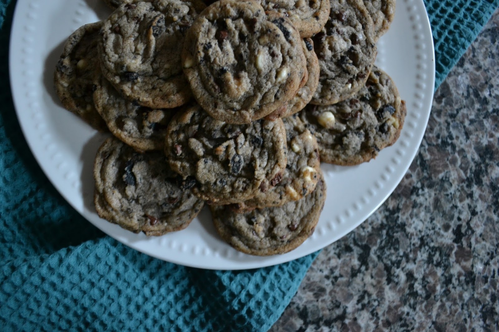 Home Made Austin Rainy Day Baking Chocolate & Cream Cookies