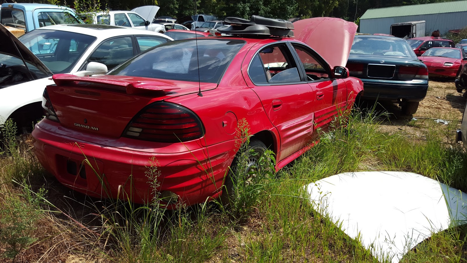 Red Pontiac Grand Am Brooks Auto Sales And Salvage
