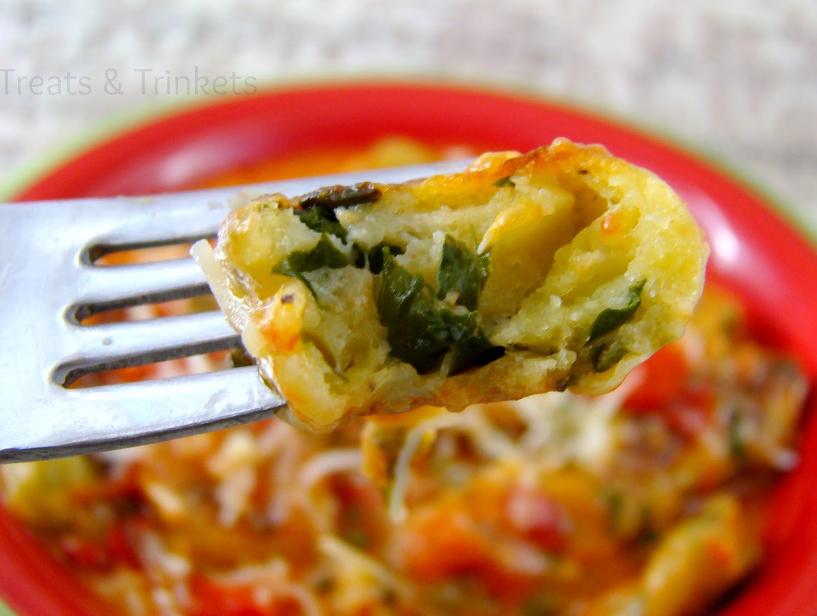 Treats & Trinkets Spinach and Goat Cheese Gnocchi