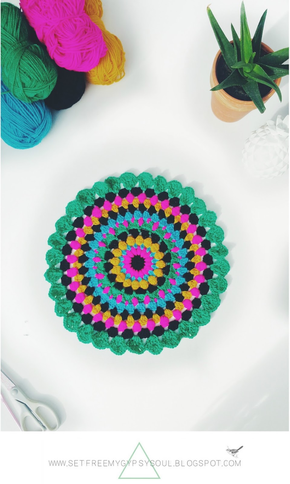 Mandala Duschvorhang Bohemian Zier Folk