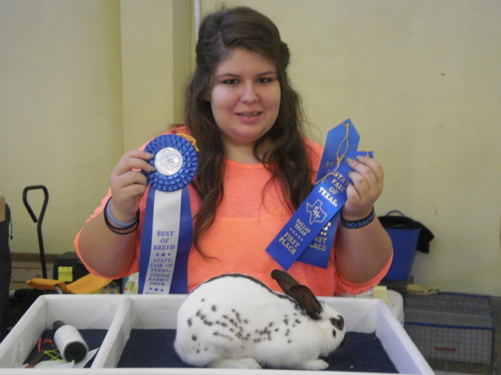 Kaufman County 4H News State Fair of Texas Youth Rabbit Show