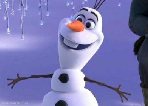 10 Gambar Olaf di Film Frozen