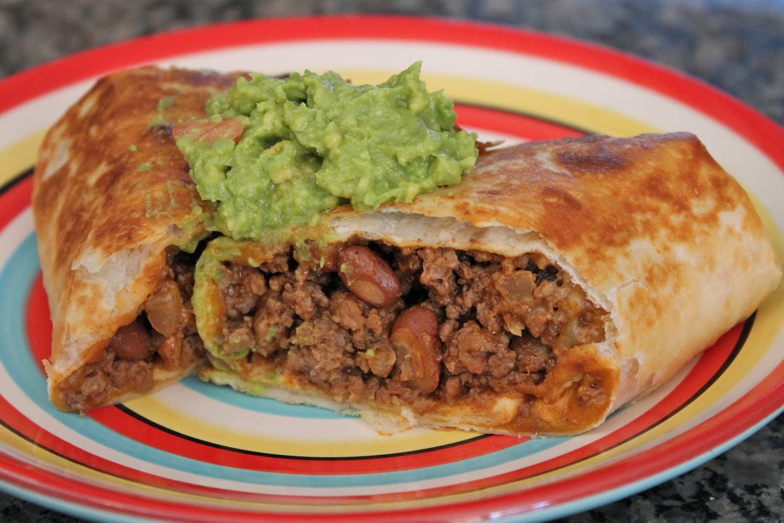 Cooking with Mandy: Beef and Bean Chimichangas