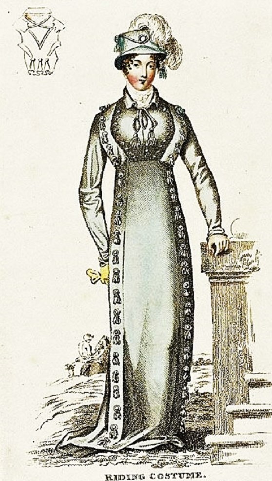 Женские платья 1812 года