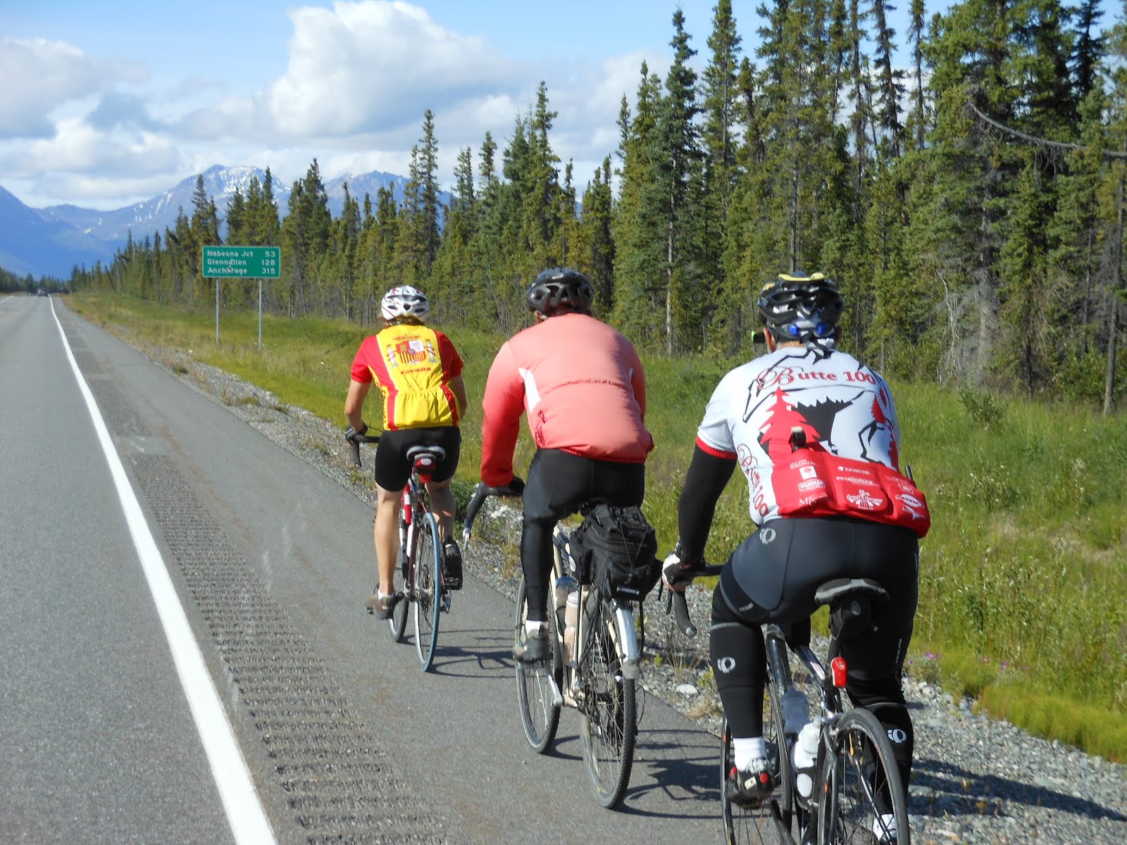Bike Ride To Alaska On to Anchorage!