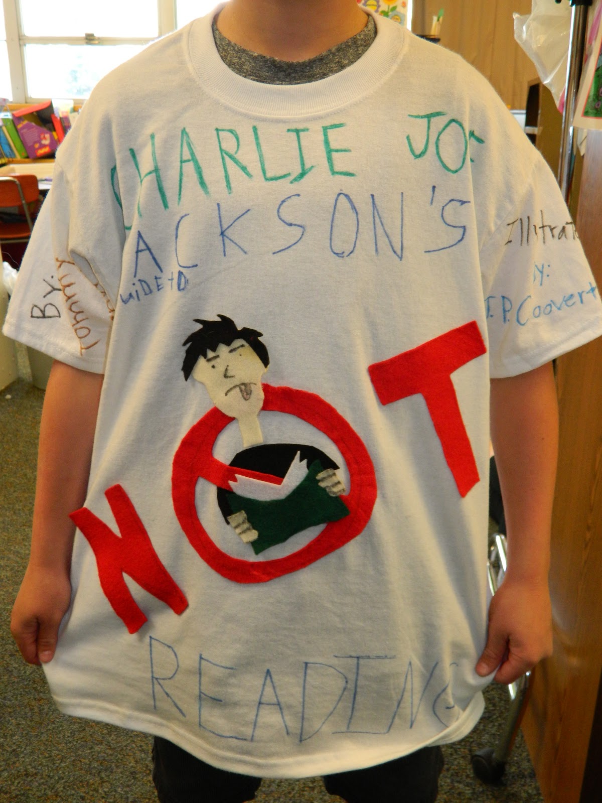 PolkaDotty Place TShirt Book Report