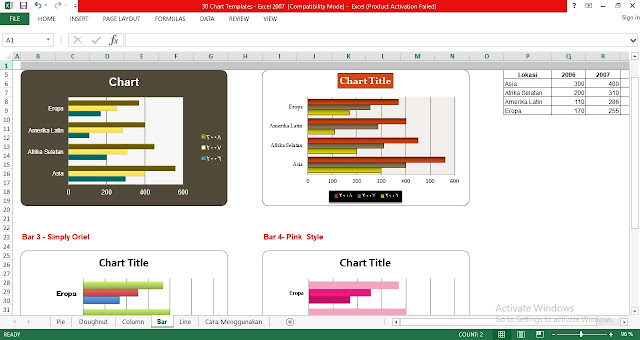 Download 30 Chart Templates for Excel  
