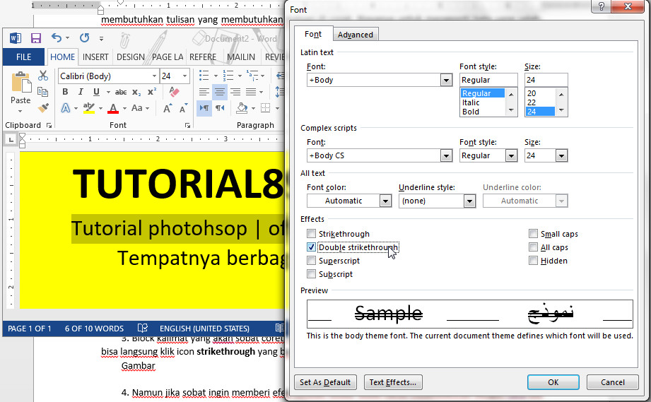 cara menambahkan font di word cara menambahkan font di word
