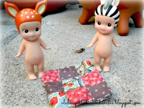 Camino de mesa en patchwork