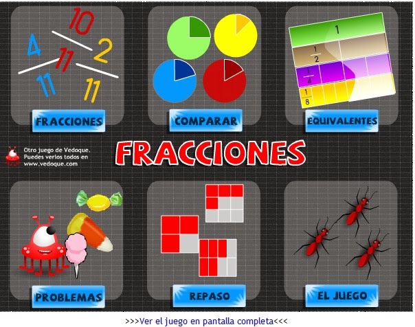 http://www.vedoque.com/juegos/juego.php?j=matematicas-04-fracciones&l=es