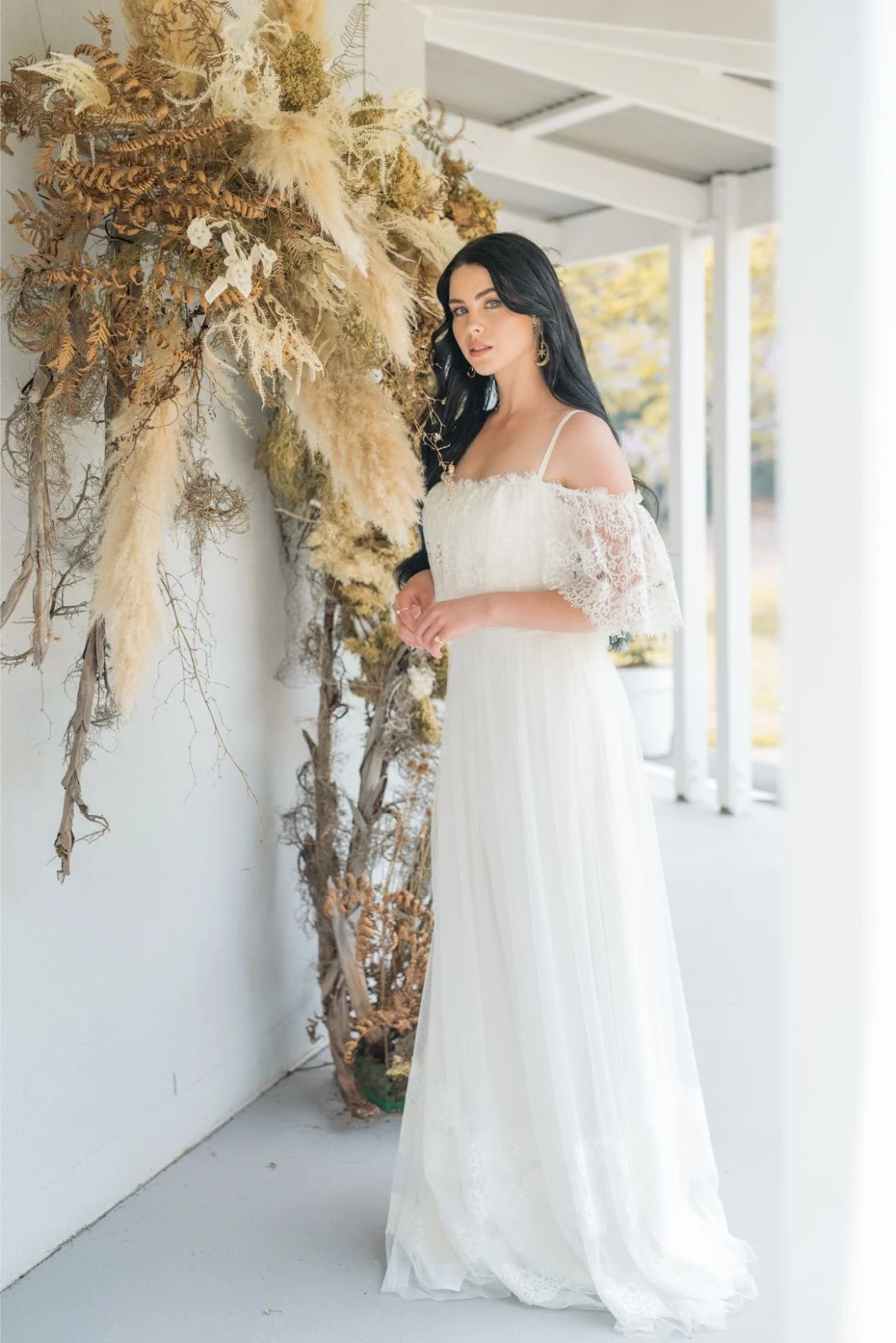 caring garland photography bridal gown wedding dress classic australian designer