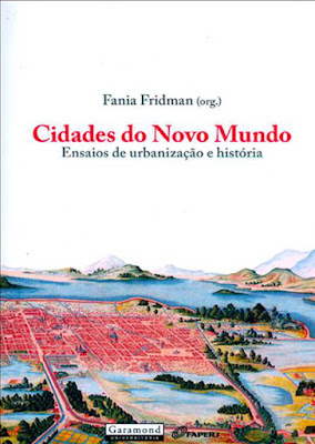 Capa do livro: Cidades do Novo Mundo, organização de Fania Friedman 