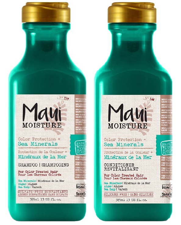 Maui Moisture Color Protection + Sea Minerals Shampoo and Conditioner