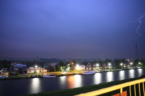 Onweer boven de Haarlemmermeer