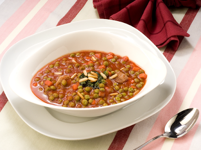 Green Peas with Meat Recipe Serve this healthy green dish to your family and enjoy the old traditional taste of the m Green Peas with Meat Recipe