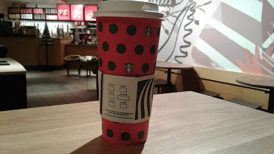 Venti Green Tea Latte holiday cup Venti Green Tea Latte holiday cup