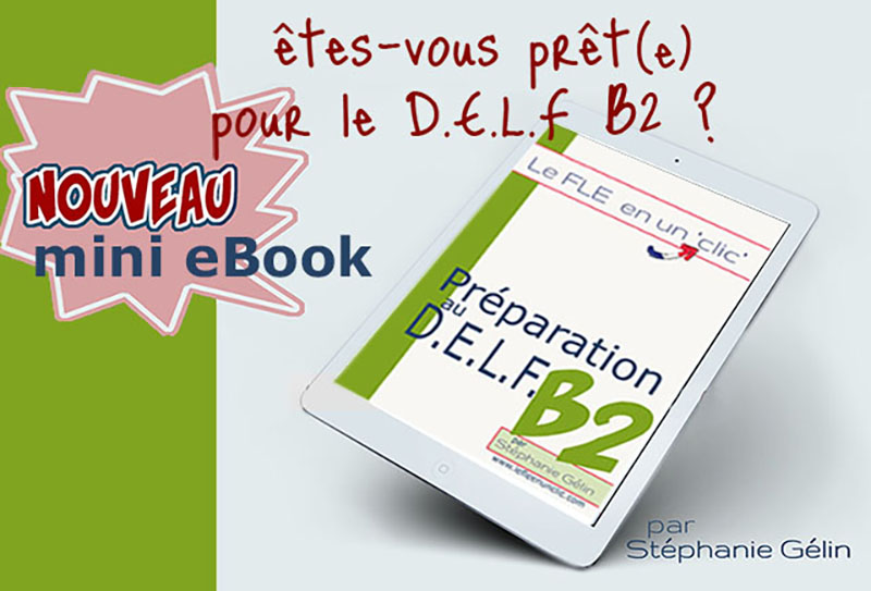 eBook préparation au delf B2, exercices, le fle en un clic, DELF B2