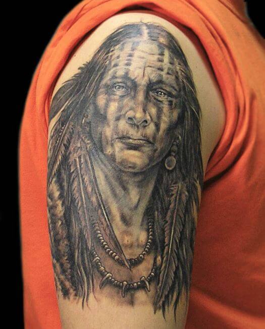 50+ Traditional Native American Tattoos With Meaning (2018 ...