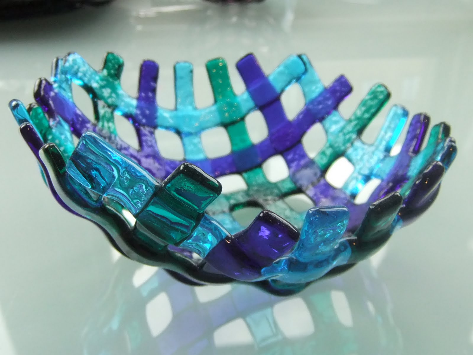 The Dotty One Fused Glass Overload!