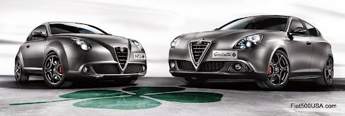 Mito and Giulietta Quadrifoglio Verde