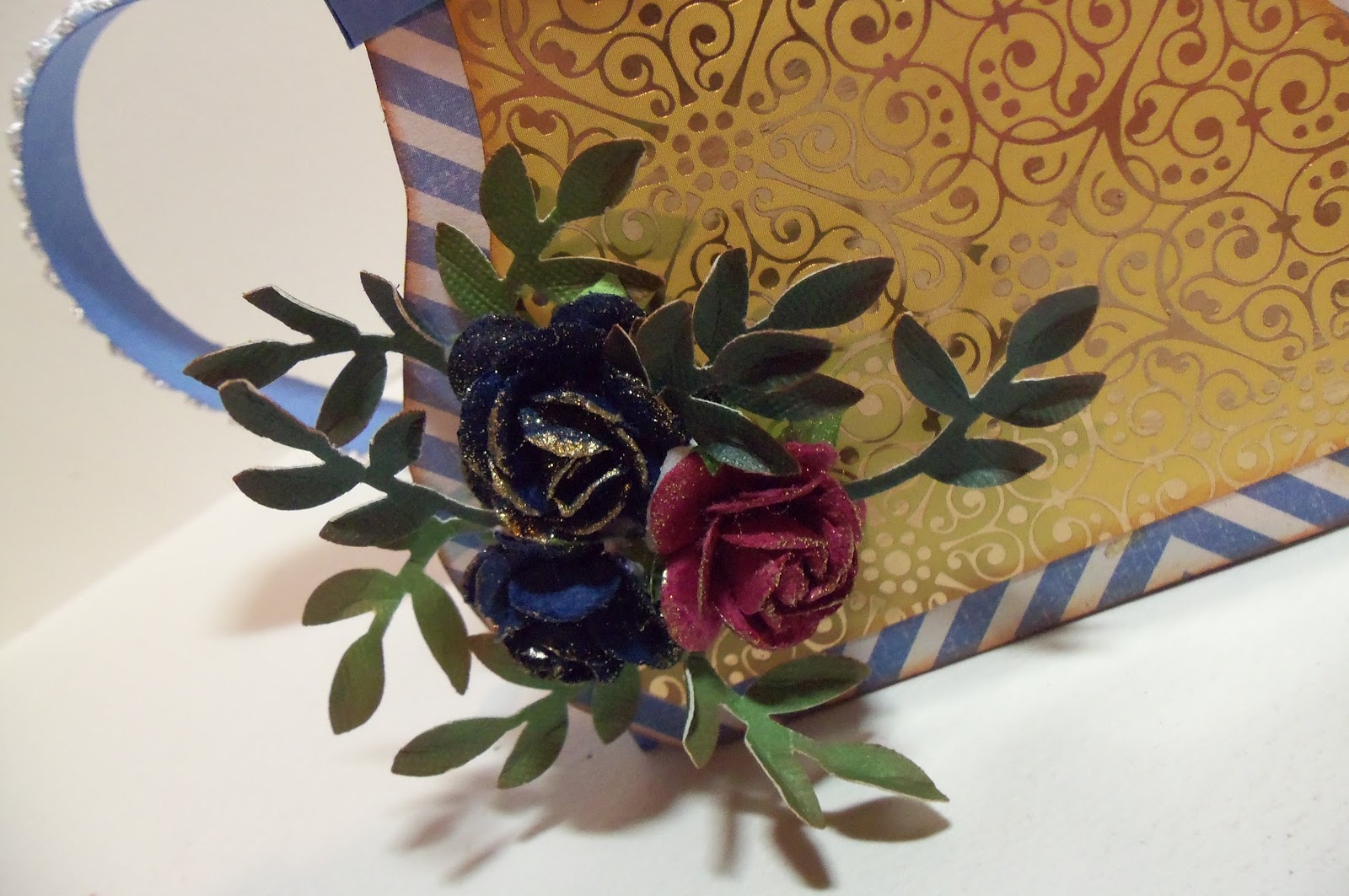 Kathy's Double K Krafts Tea Pot Exploding Box