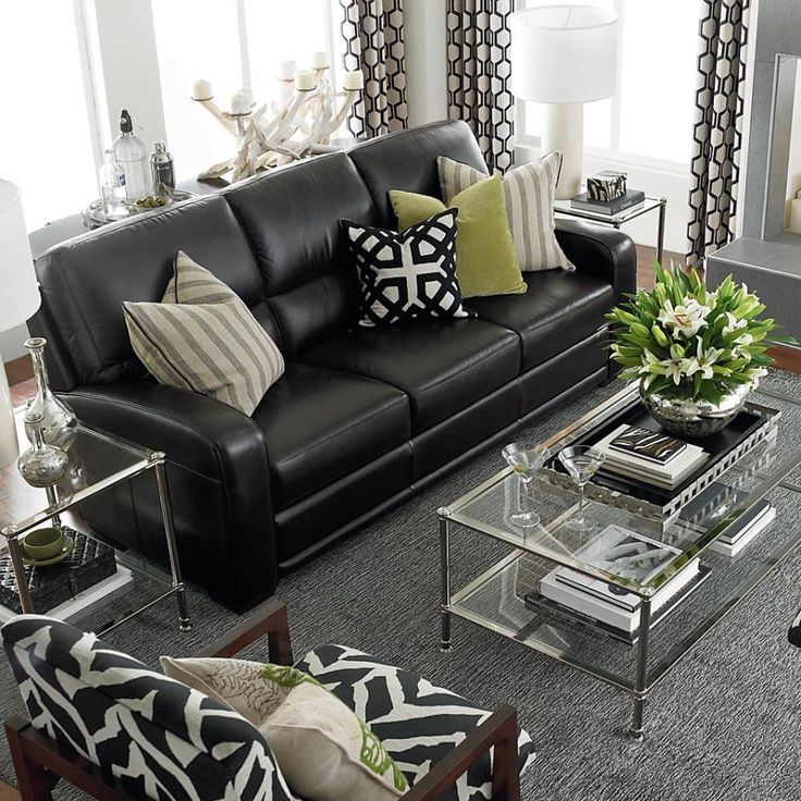 Mixing Leather With Fabric, Mixing Leather And Fabric Living Room Furniture