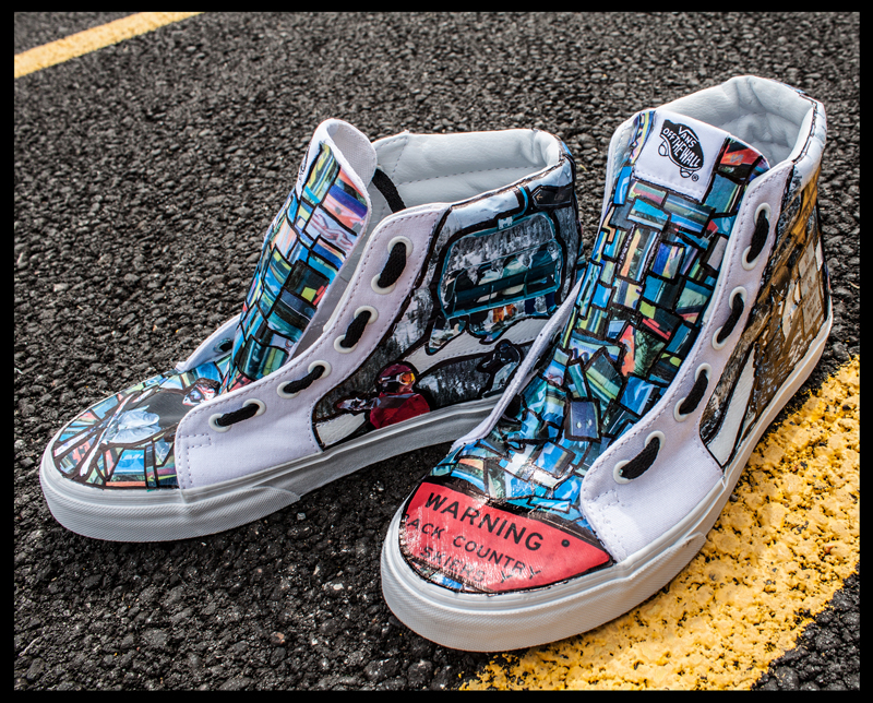 high top vans custom