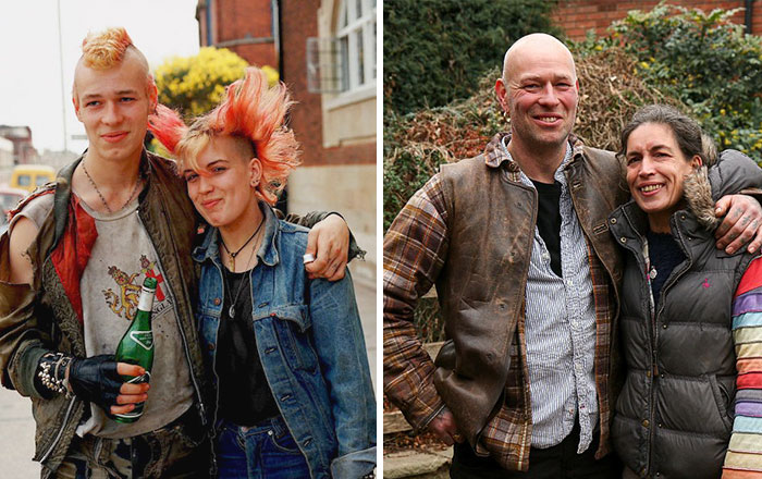 #2 Dog And Tina (1985 And 2015) - 10 Before & After Pics Of Rebellious Teenagers #2 Dog And Tina (1985 And 2015) - 10 Before & After Pics Of Rebellious Teenagers