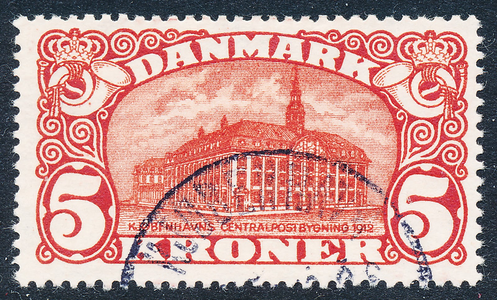 The Scandinavian Stamp Specialist Variety Focus Denmark's 5 Kr