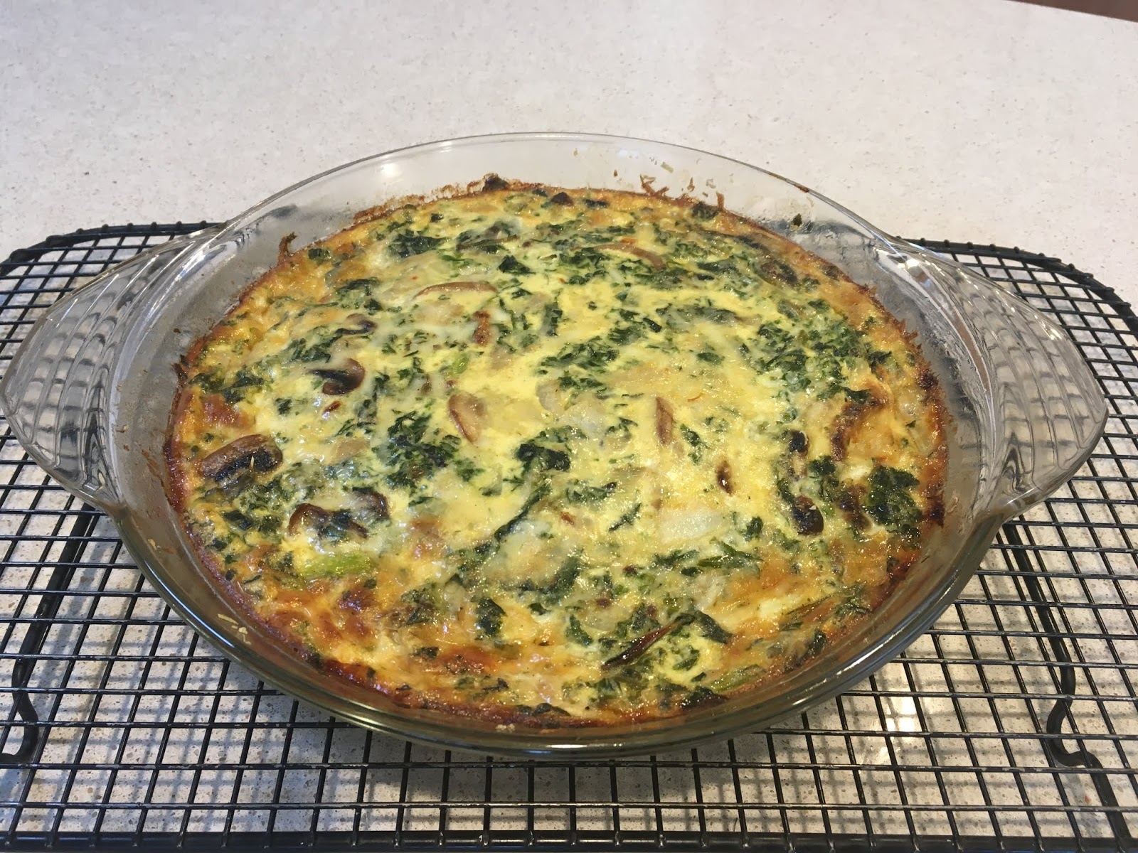 Quiche without a crust? Yes, please