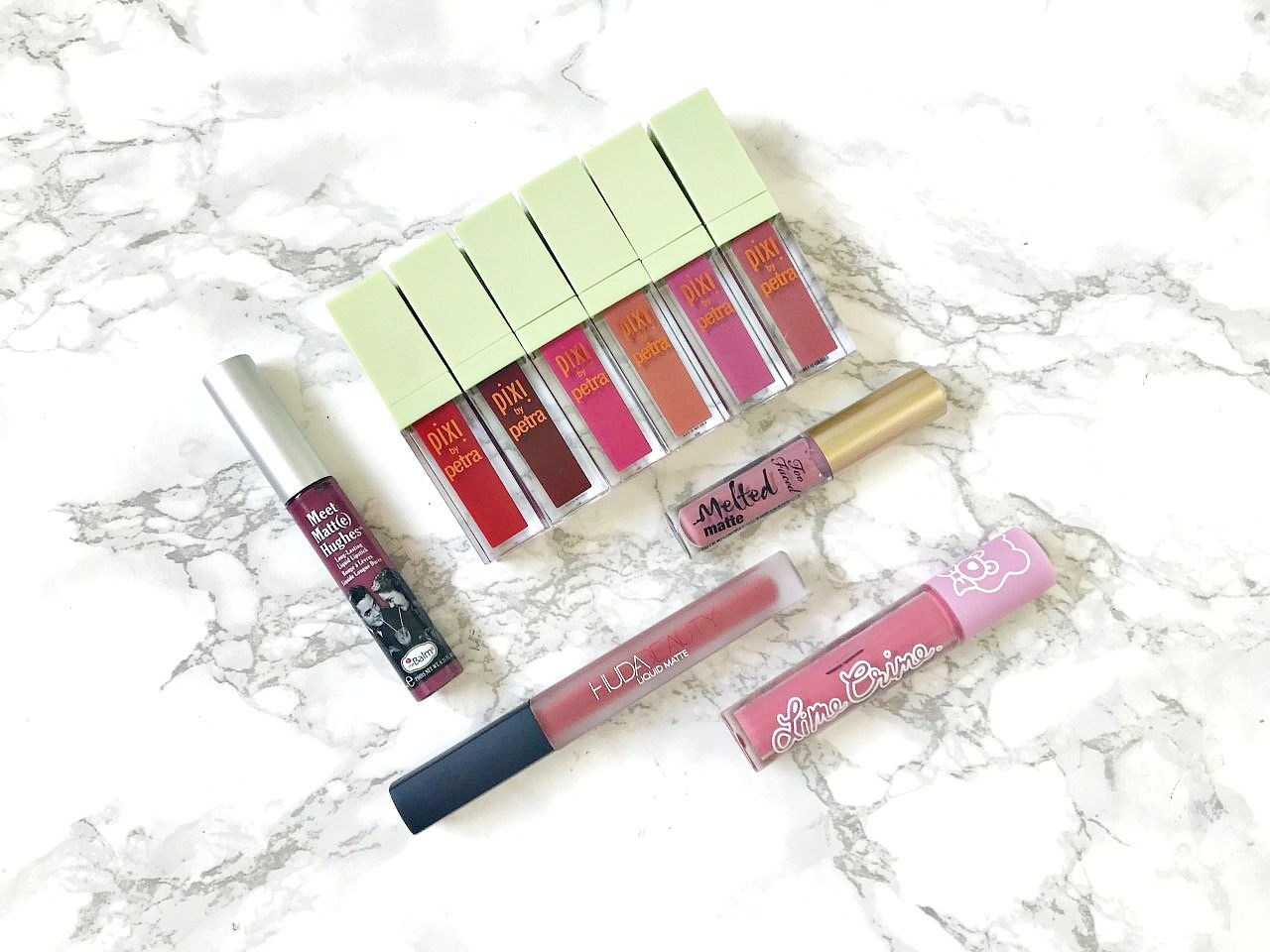 Liquid lipsticks for dry lips featuring Pixi, Huda and more! Beautylymin