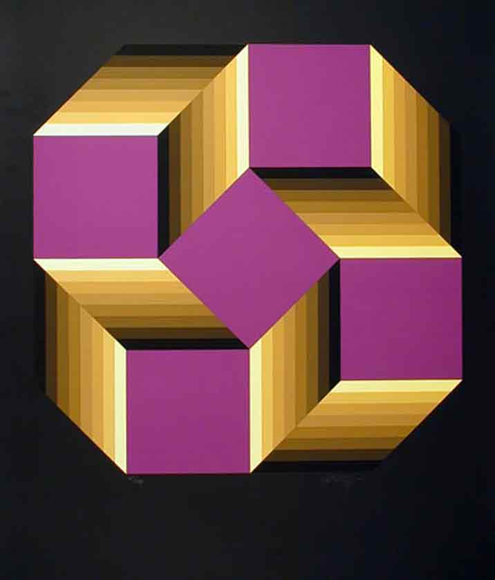 LAVRAPALAVRA VICTOR VASARELY O PAI DA ARTE CINÉTICA OP ART ( OPTICAL ART ) LAVRAPALAVRA VICTOR VASARELY O PAI DA ARTE CINÉTICA OP ART ( OPTICAL ART )